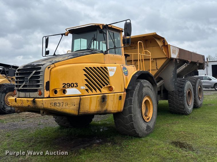 image for item DT0060 2005 Volvo A40D articulated haul truck