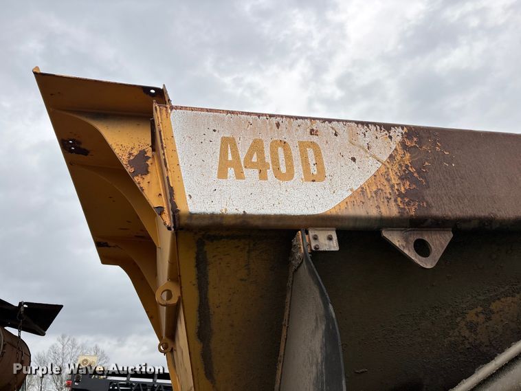 image for item DT0060 2005 Volvo A40D articulated haul truck