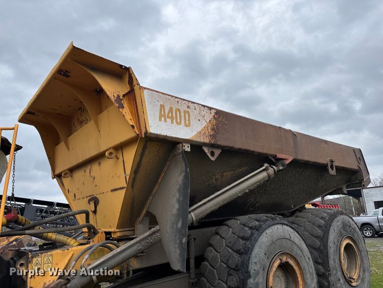 image for item DT0060 2005 Volvo A40D articulated haul truck