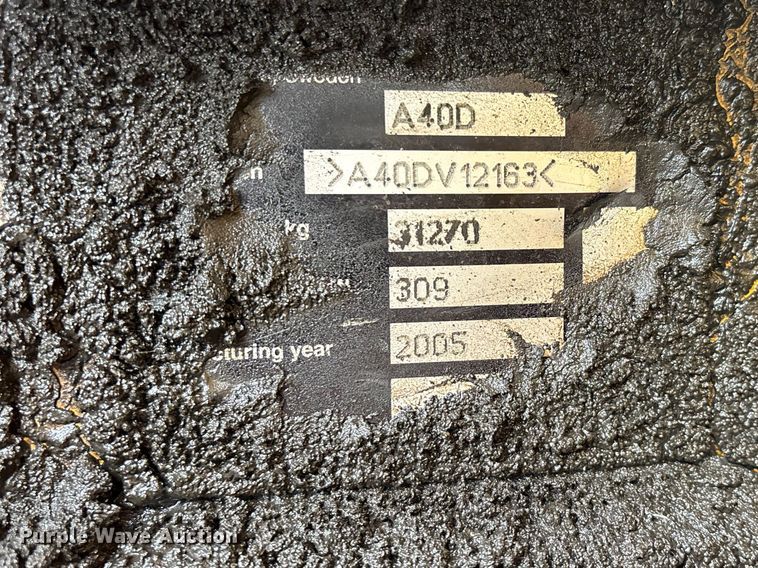 image for item DT0060 2005 Volvo A40D articulated haul truck