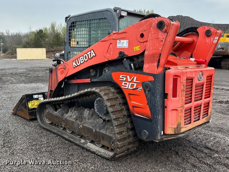 image for item DT0062 2015 Kubota SVL90-2 tracked skid steer loader