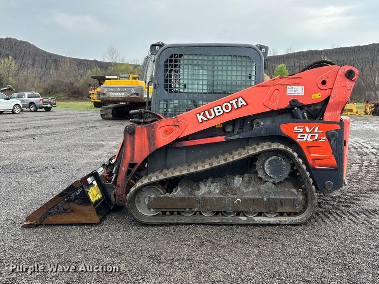 image for item DT0062 2015 Kubota SVL90-2 tracked skid steer loader