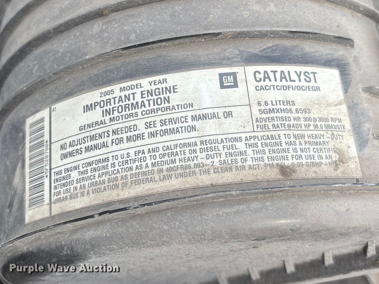 image for item DT0063 2005 Chevrolet C4500 utility / service truck