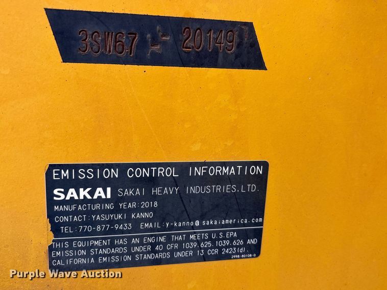 image for item DT0066 2018 Sakai SW990-1 double drum roller