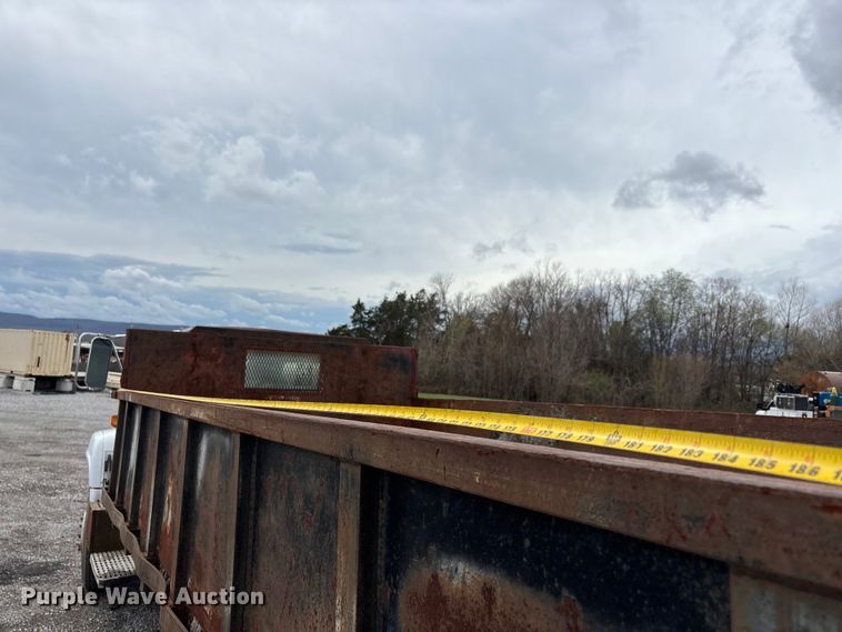 image for item DT0068 1990 Chevrolet C7 Kodiak dump flatbed truck