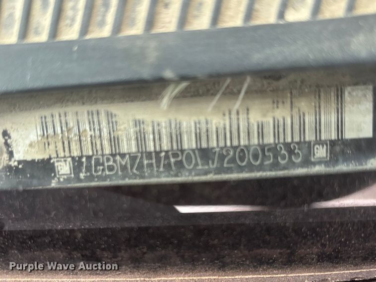 image for item DT0068 1990 Chevrolet C7 Kodiak dump flatbed truck