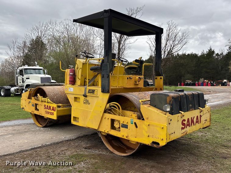 image for item DT0073 Sakai SW100 double drum roller