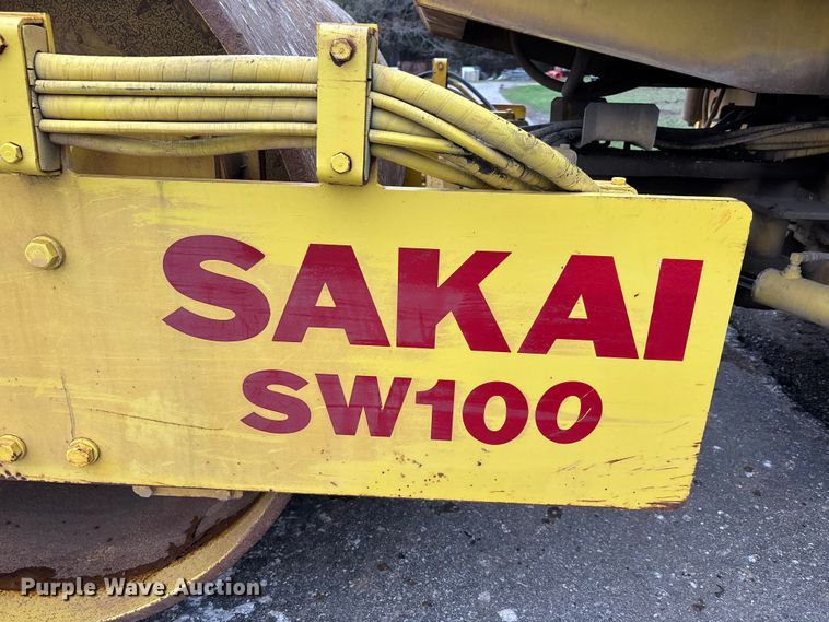 image for item DT0073 Sakai SW100 double drum roller