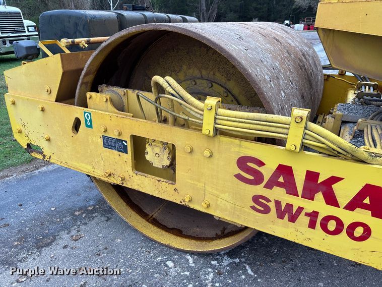 image for item DT0073 Sakai SW100 double drum roller