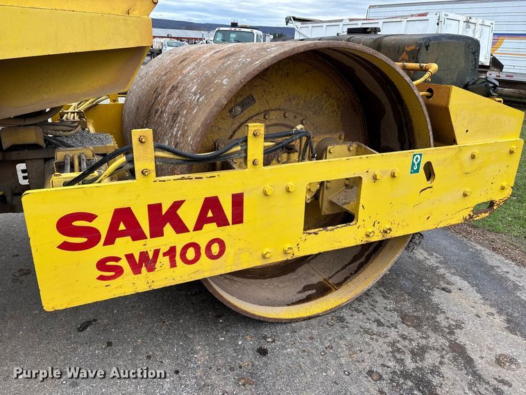 image for item DT0073 Sakai SW100 double drum roller