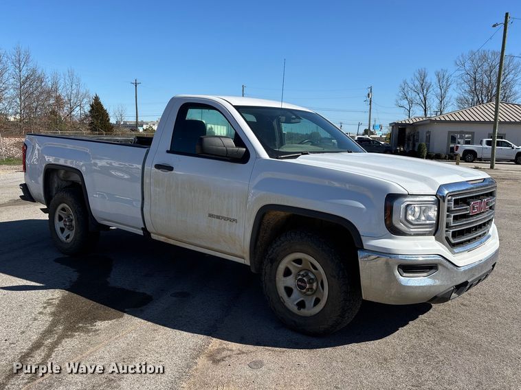 image for item DT0080 2018 GMC Sierra 1500 pickup truck