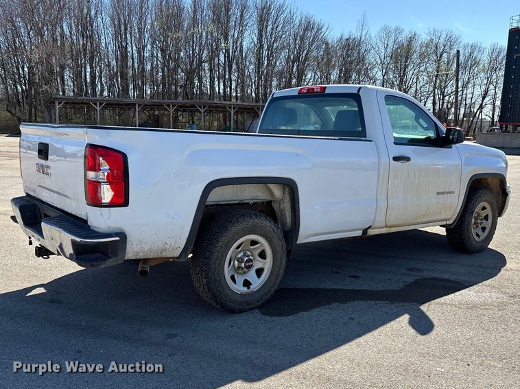 image for item DT0080 2018 GMC Sierra 1500 pickup truck