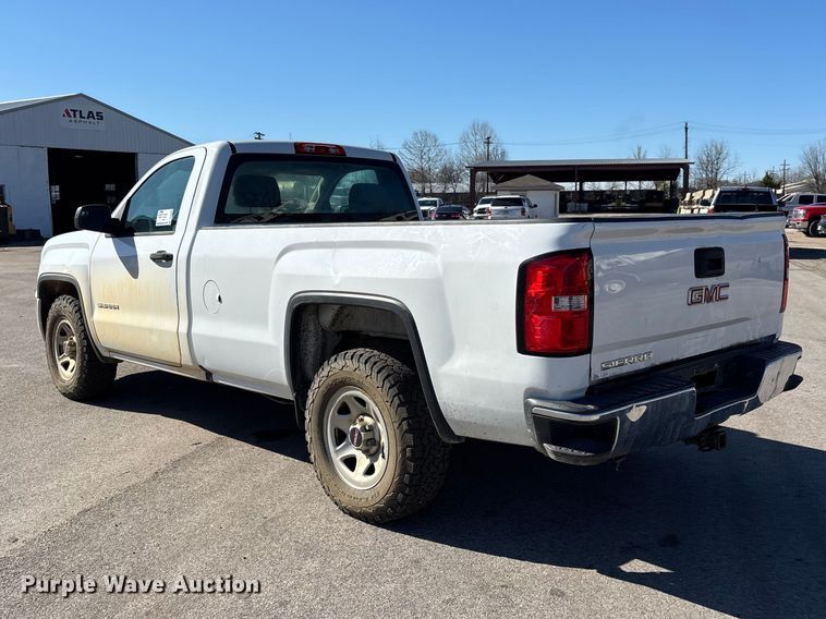 image for item DT0080 2018 GMC Sierra 1500 pickup truck
