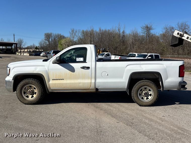 image for item DT0080 2018 GMC Sierra 1500 pickup truck