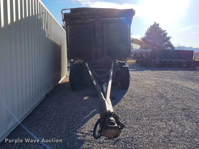 image for item DT0984 1995 Clement end dump pup trailer