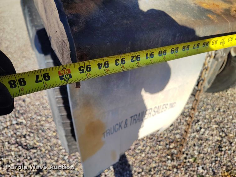 image for item DT0984 1995 Clement end dump pup trailer