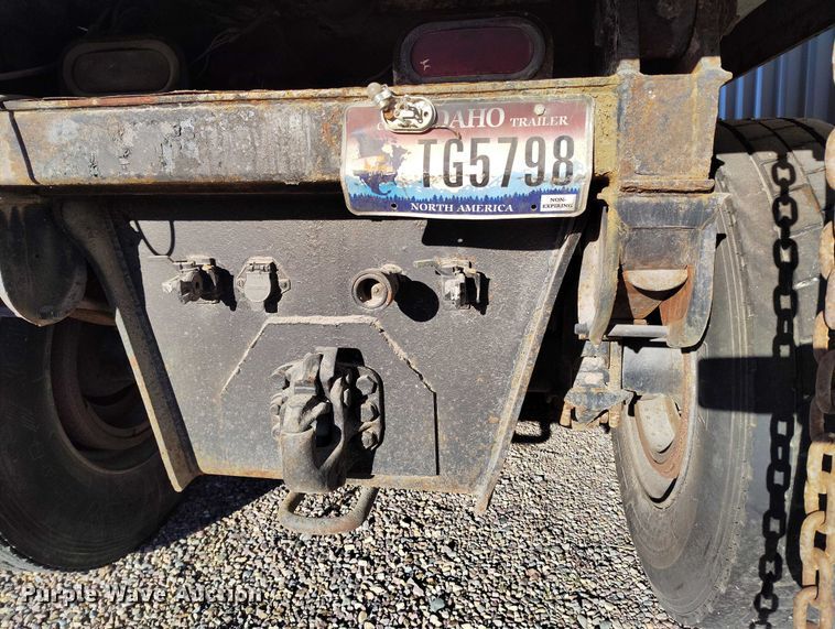 image for item DT0984 1995 Clement end dump pup trailer