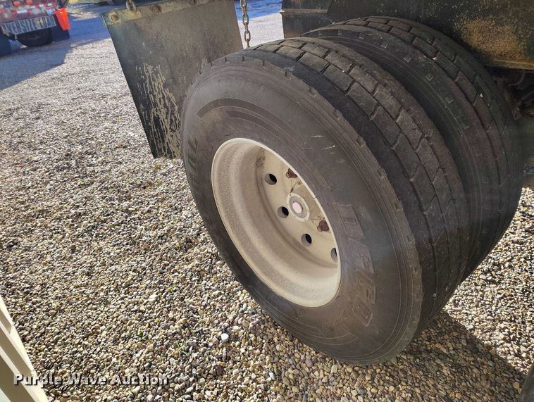 image for item DT0984 1995 Clement end dump pup trailer