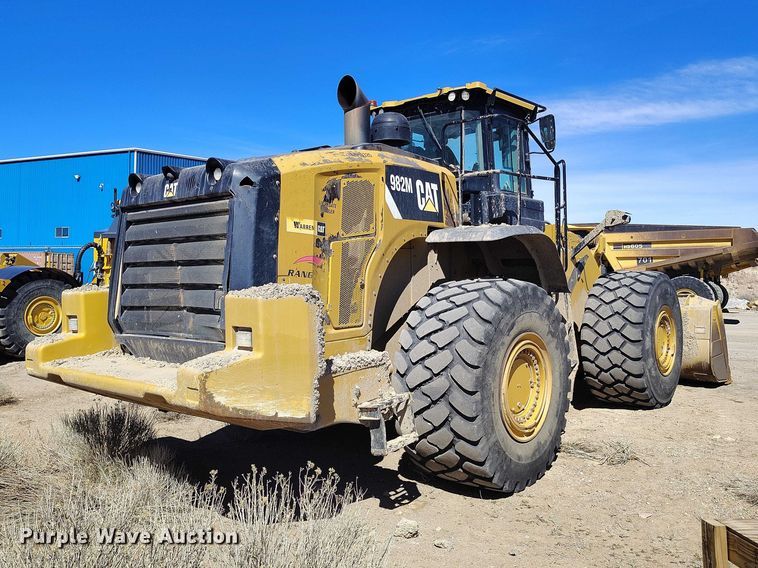 image for item DT0987 2019 Caterpillar 982M wheel loader