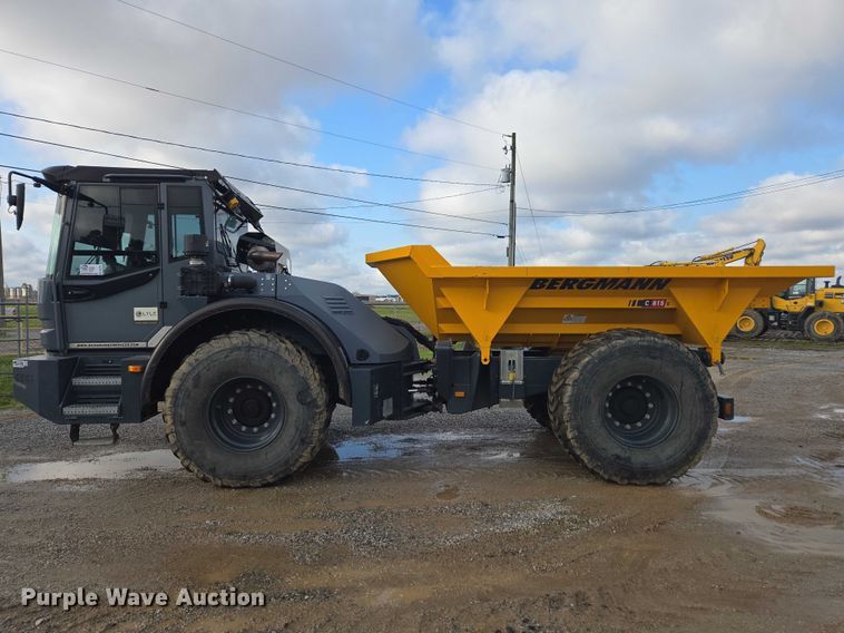 image for item DU2741 2023 Bergmann C815s articulated haul truck