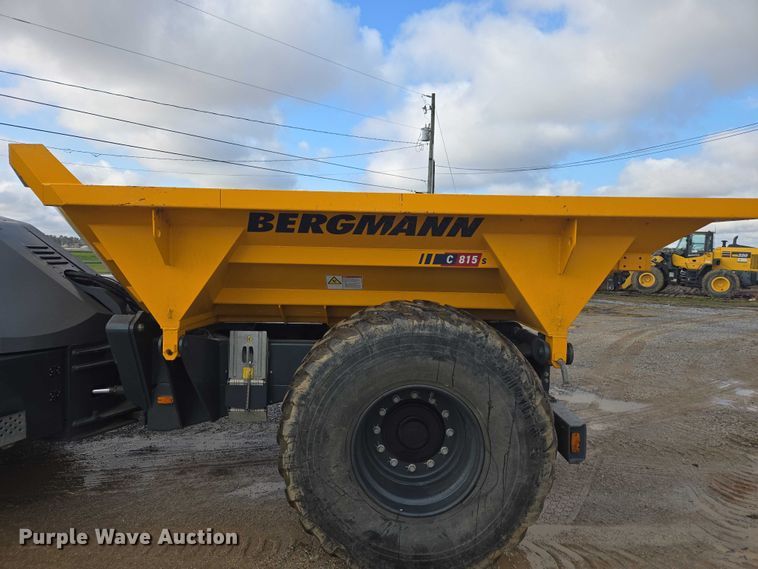 image for item DU2741 2023 Bergmann C815s articulated haul truck