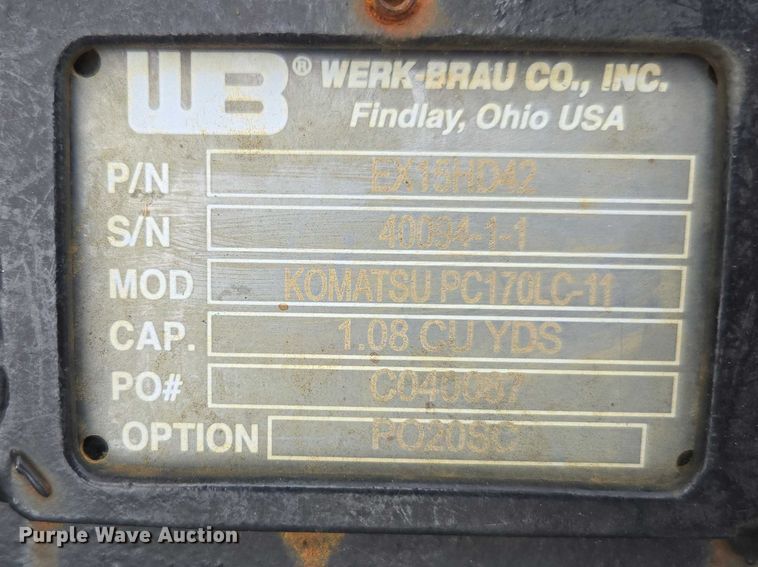 image for item DU2743 2023 Komatsu PC170LC-11 excavator