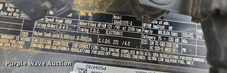 image for item DU2743 2023 Komatsu PC170LC-11 excavator