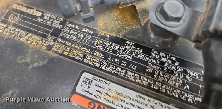 image for item DU2743 2023 Komatsu PC170LC-11 excavator