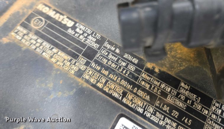 image for item DU2743 2023 Komatsu PC170LC-11 excavator