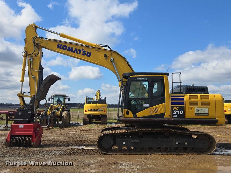 image for item DU2745 2023 Komatsu PC210LC-11 excavator