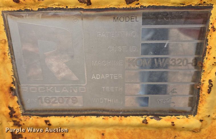 image for item DU2747 2021 Komatsu WA320-8 wheel loader