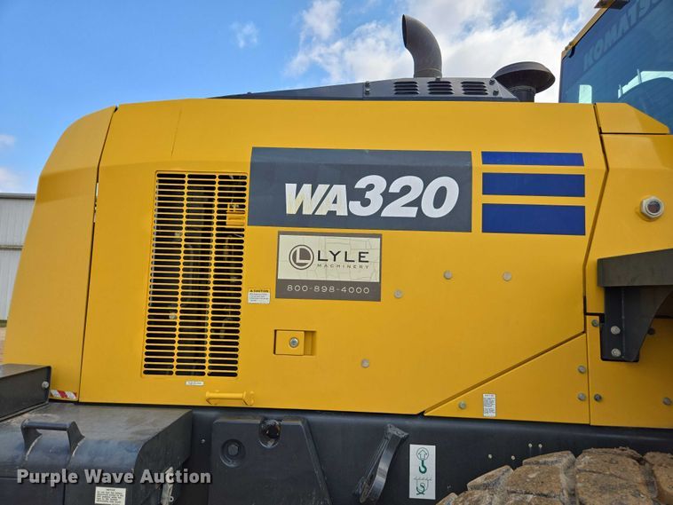 image for item DU2747 2021 Komatsu WA320-8 wheel loader