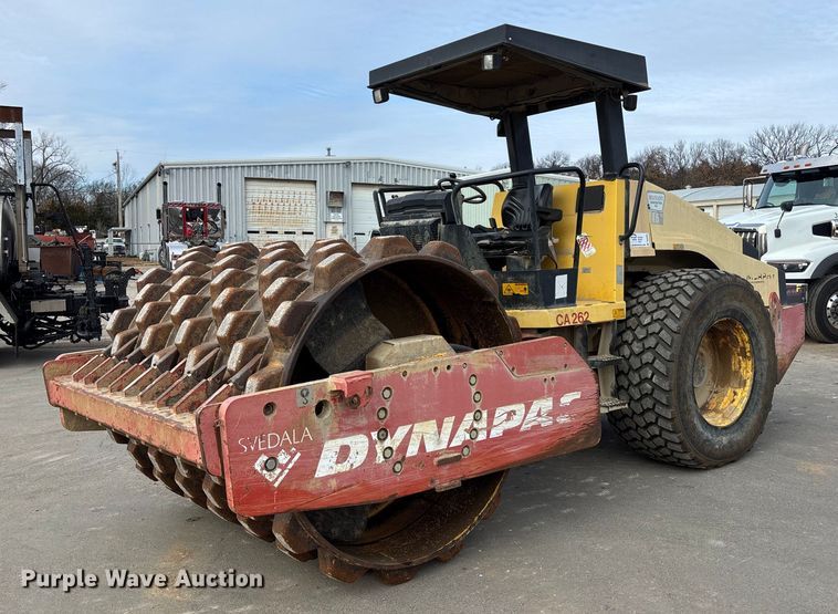 image for item DU6955 Dynapac CA262 single drum vibratory roller
