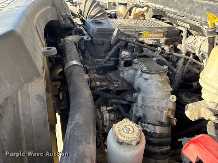 image for item DZ4403 2019 RAM 5500 Crew Cab flatbed truck