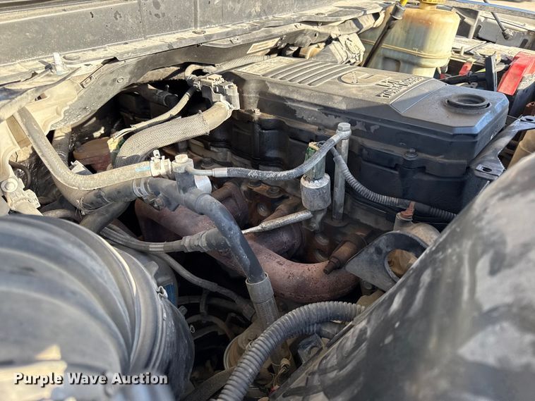 image for item DZ4403 2019 RAM 5500 Crew Cab flatbed truck