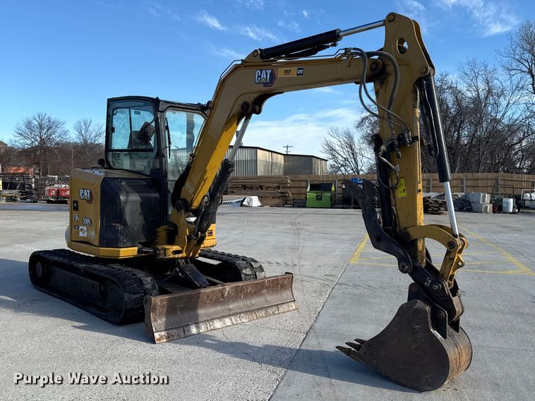 image for item DZ4405 2023 Caterpillar 305 CR mini excavator