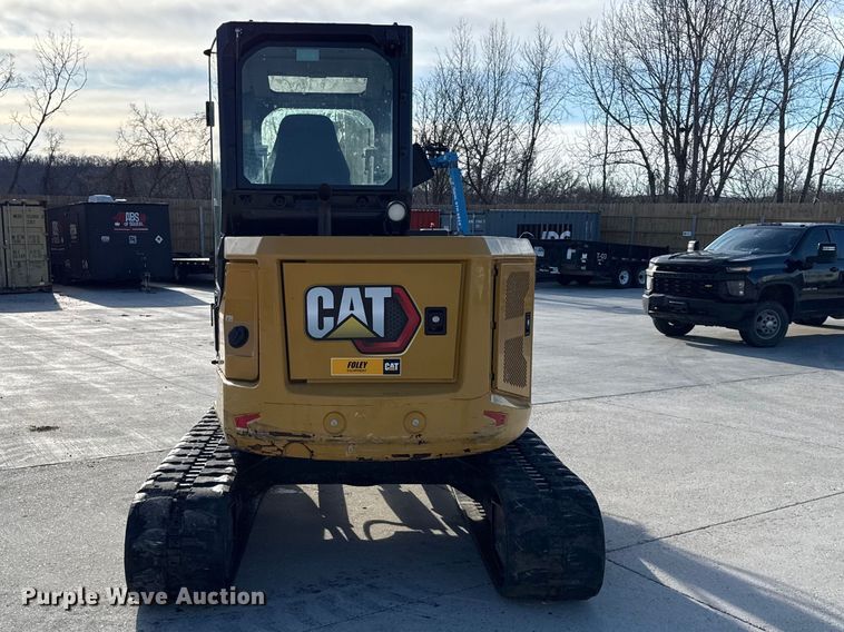 image for item DZ4405 2023 Caterpillar 305 CR mini excavator