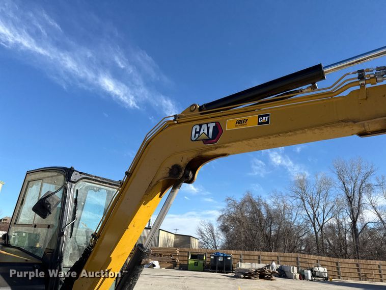 image for item DZ4405 2023 Caterpillar 305 CR mini excavator