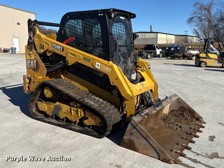 image for item DZ4407 2023 Caterpillar 259D3 tracked skid steer loader