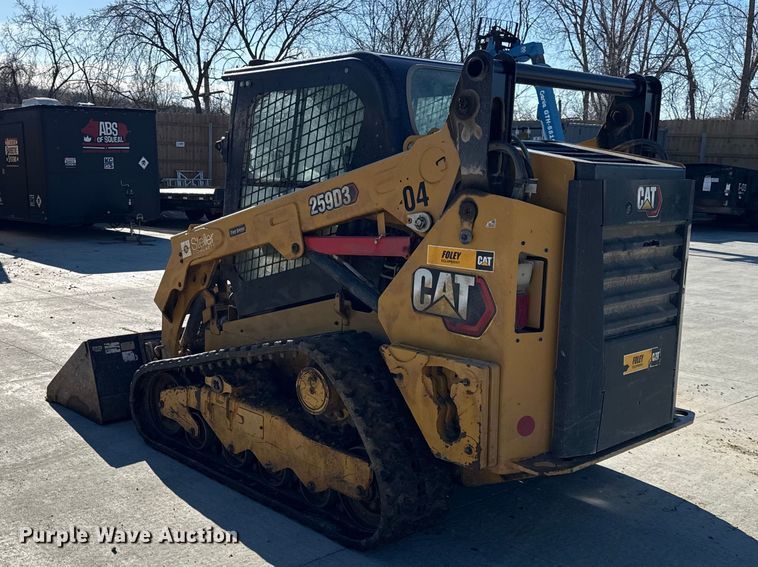 image for item DZ4407 2023 Caterpillar 259D3 tracked skid steer loader