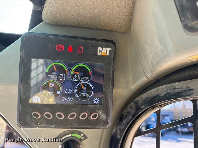 image for item DZ4407 2023 Caterpillar 259D3 tracked skid steer loader