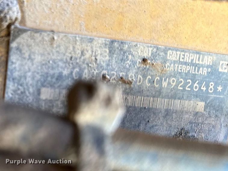 image for item DZ4407 2023 Caterpillar 259D3 tracked skid steer loader