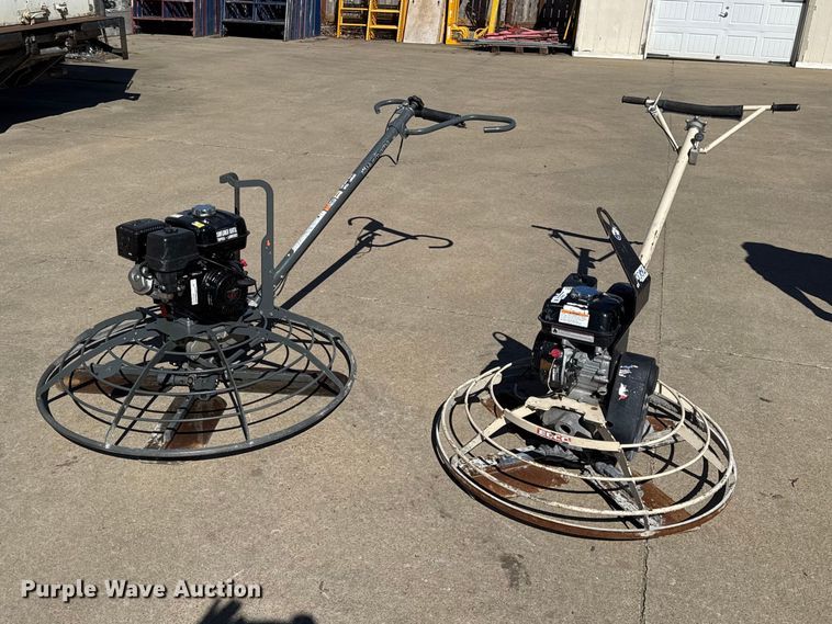 image for item DZ4410 (2) power trowels