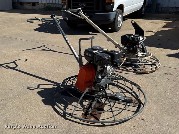 image for item DZ4410 (2) power trowels