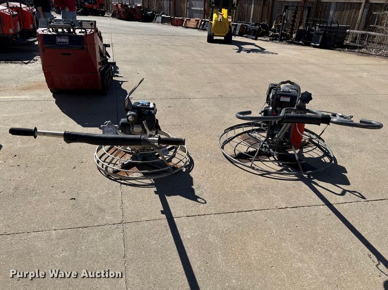 image for item DZ4410 (2) power trowels