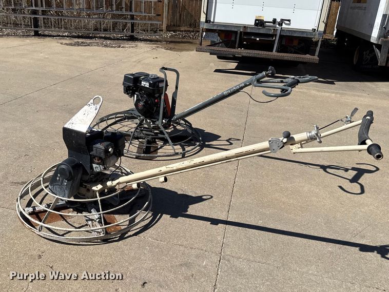 image for item DZ4410 (2) power trowels