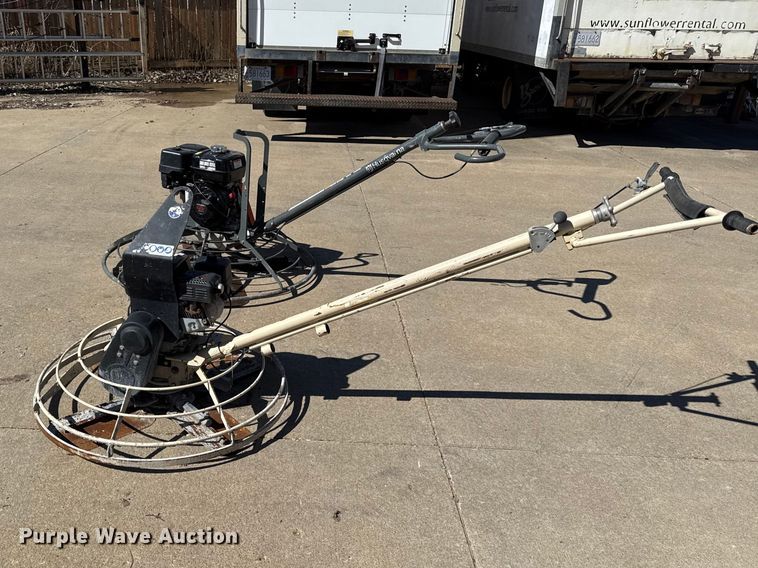 image for item DZ4410 (2) power trowels