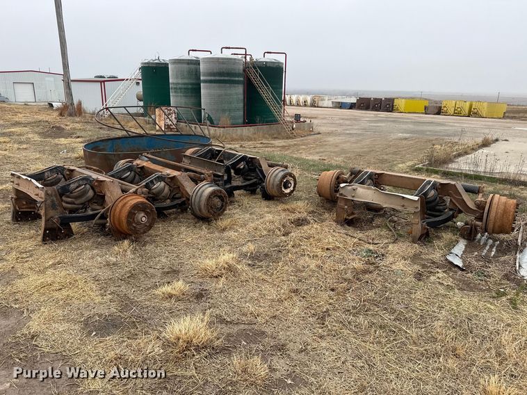 image for item DZ5162 (4) steerable tag axles