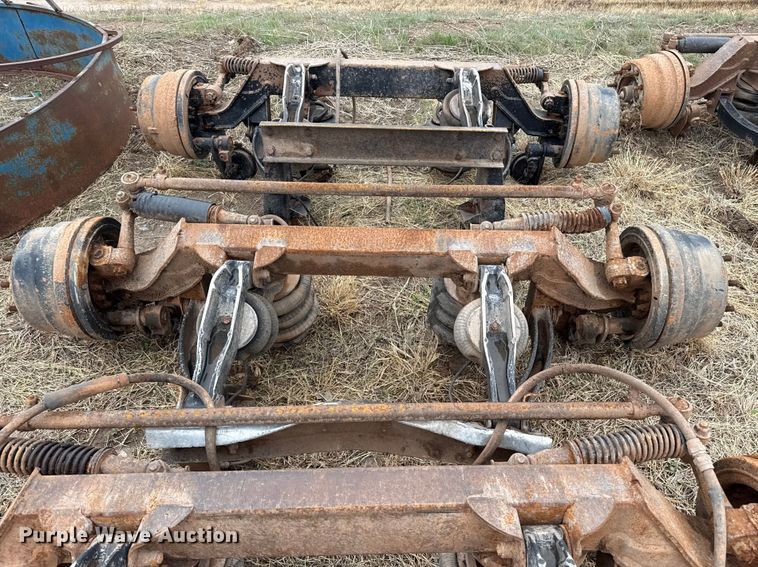 image for item DZ5162 (4) steerable tag axles