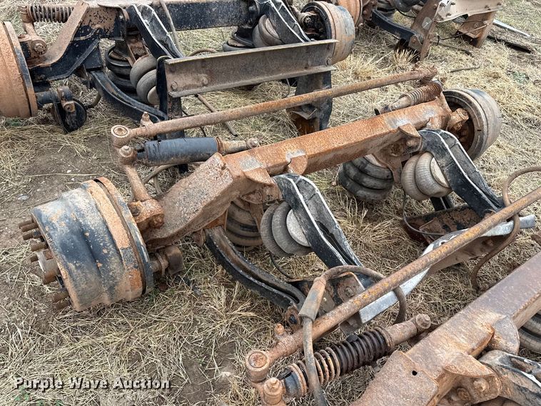 image for item DZ5162 (4) steerable tag axles